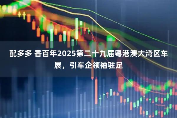 配多多 香百年2025第二十九届粤港澳大湾区车展，引车企领袖驻足