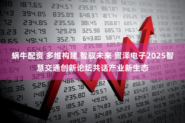 蜗牛配资 多维构建 智驭未来 贸泽电子2025智慧交通创新论坛共话产业新生态