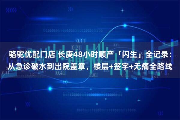 骆驼优配门店 长庚48小时顺产「闪生」全记录:从急诊破水到出院盖章,楼层+签字+无痛全路线